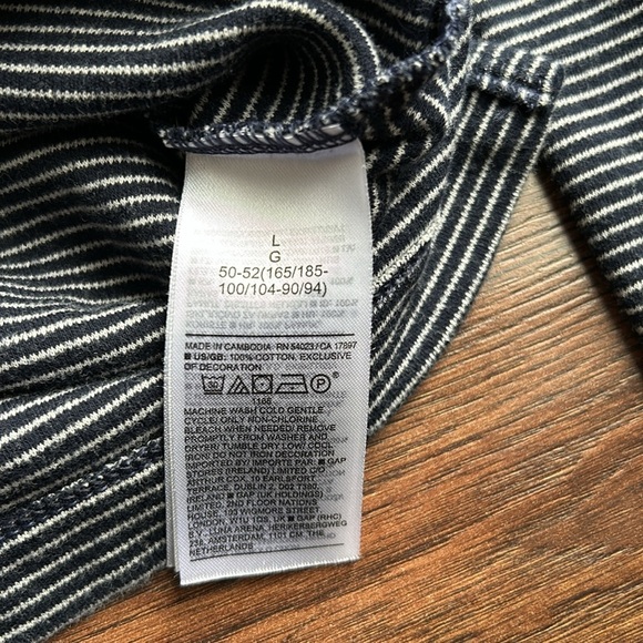 Banana Republic Striped Turtleneck Sweater | Striped Sweater | Stripes | Preppy - Picture 6 of 7